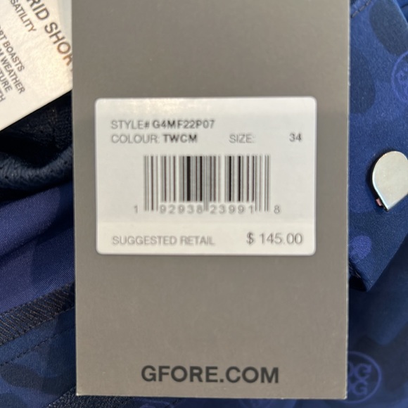 NEW G/Fore Maverick Hybrid Short - Picture 9 of 9